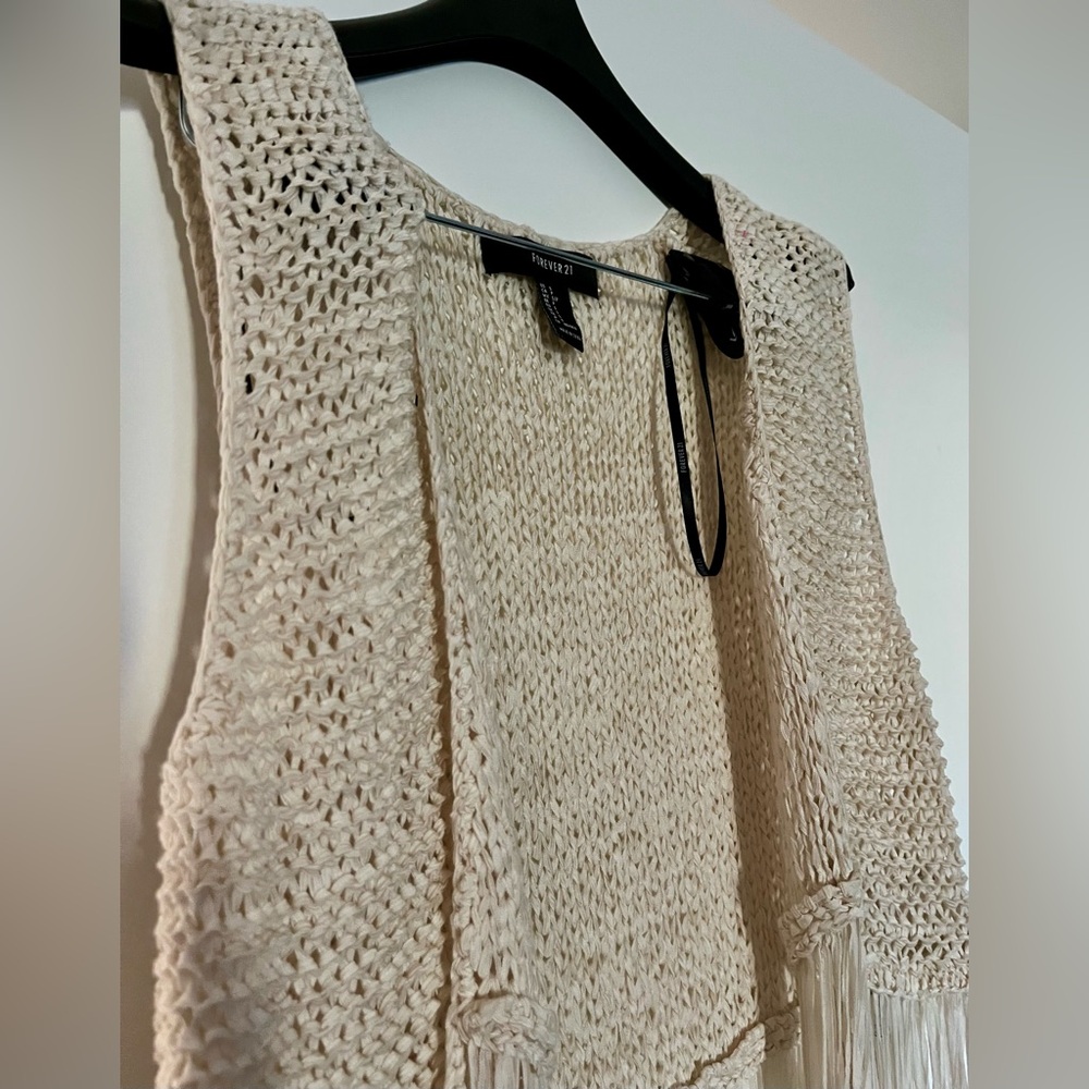Boho Fringed Vest